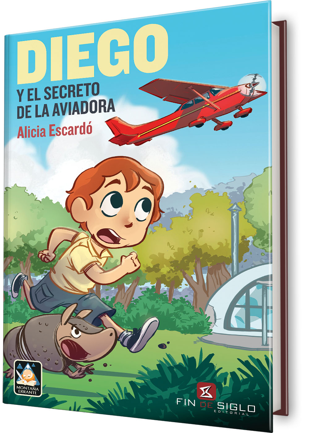 Portada de Diego y el secreto de la aviadora