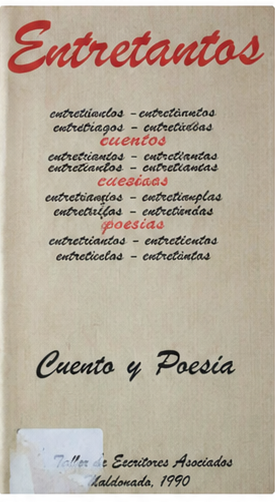 Portada de Entretantos: cuentos y poesía