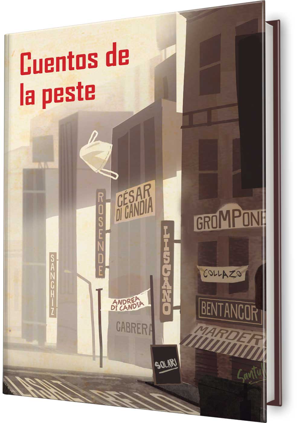 Portada de Cuentos de la peste